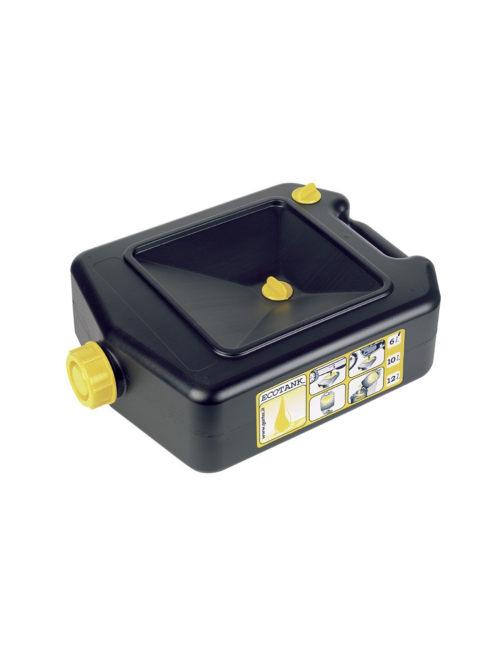 Terugwinningstank Voor Afgewerkte Olie 6 Liter Rs.